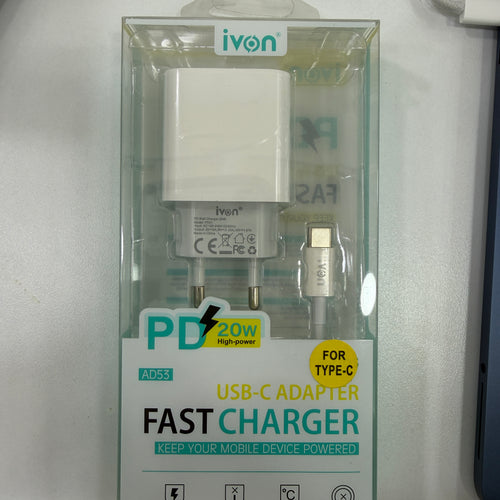 USB-C adapter 20W fast charger